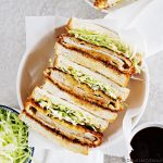 Katsu sando - Japanse sandwich met krokante schnitzel
