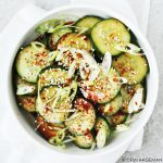 Komkommer kimchi - snel, makkelijk en gezond!